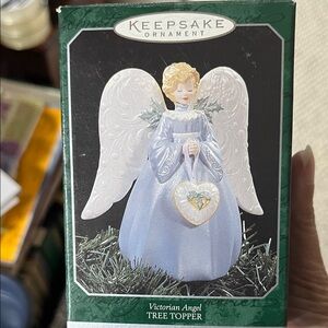 Keepsake Victorian Angel Tree Topper miniature 1998